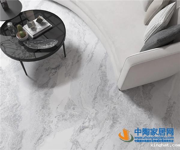 大角鹿超耐磨大理石瓷砖现代轻奢风